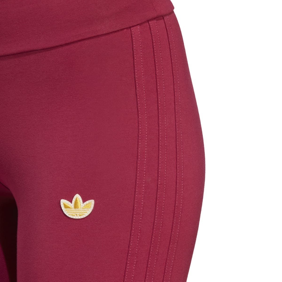 Burgandy adidas leggings hotsell