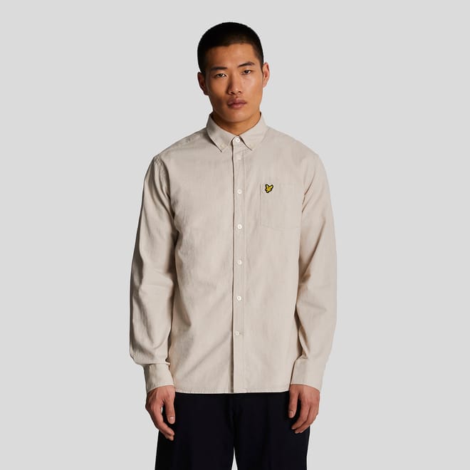Cotton Linen Button Down Shirt