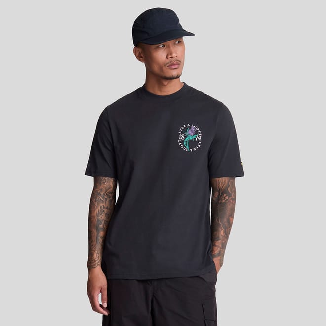 Thistle Flora Print T-Shirt