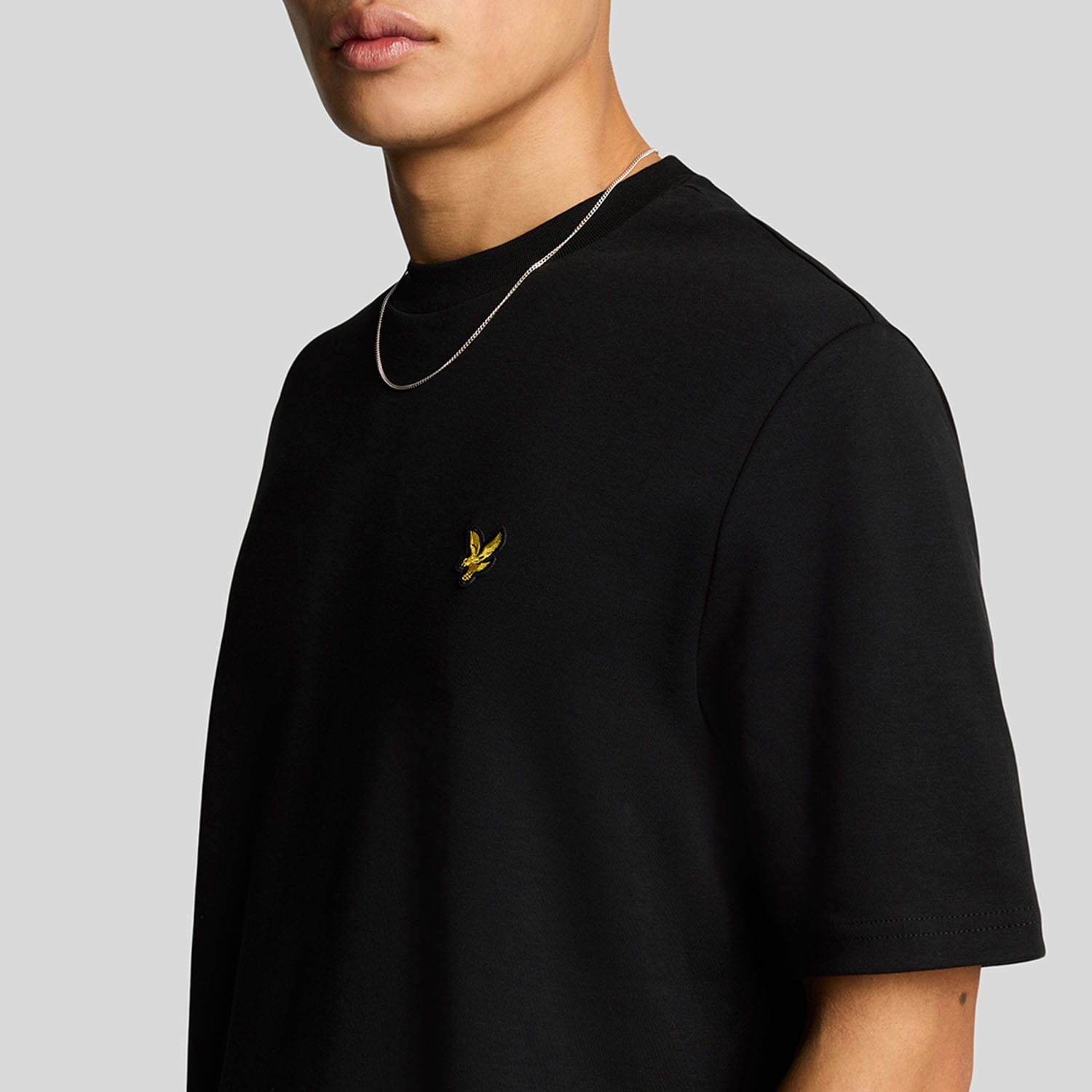 Black Lyle And Scott Interlock T-Shirt - Get The Label