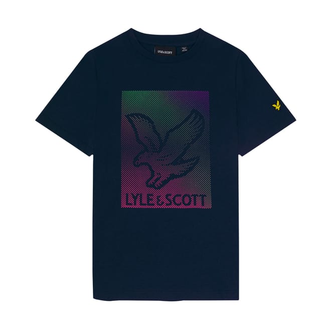 Juniors Dotted Eagle Graphic T-Shirt