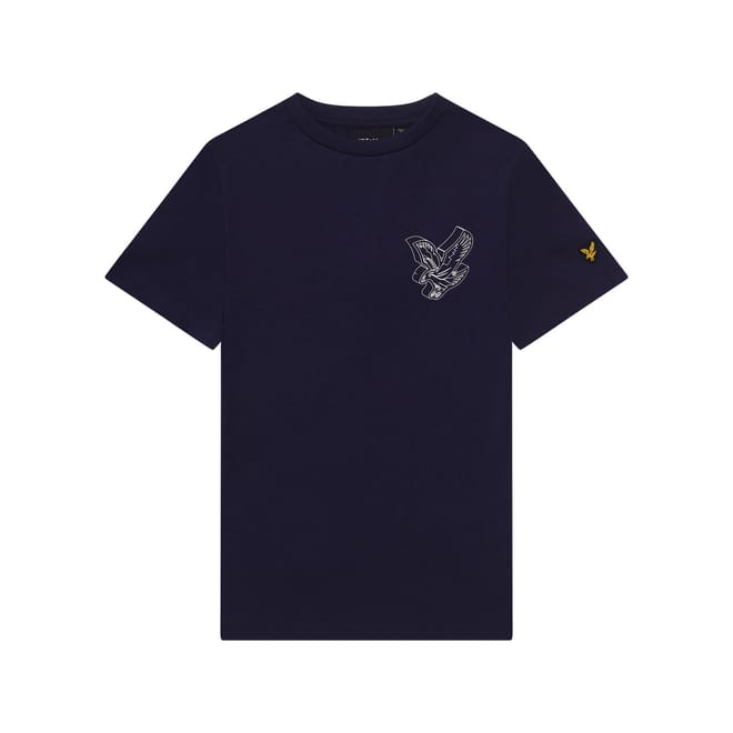 Juniors 3D Eagle Graphic T-Shirt