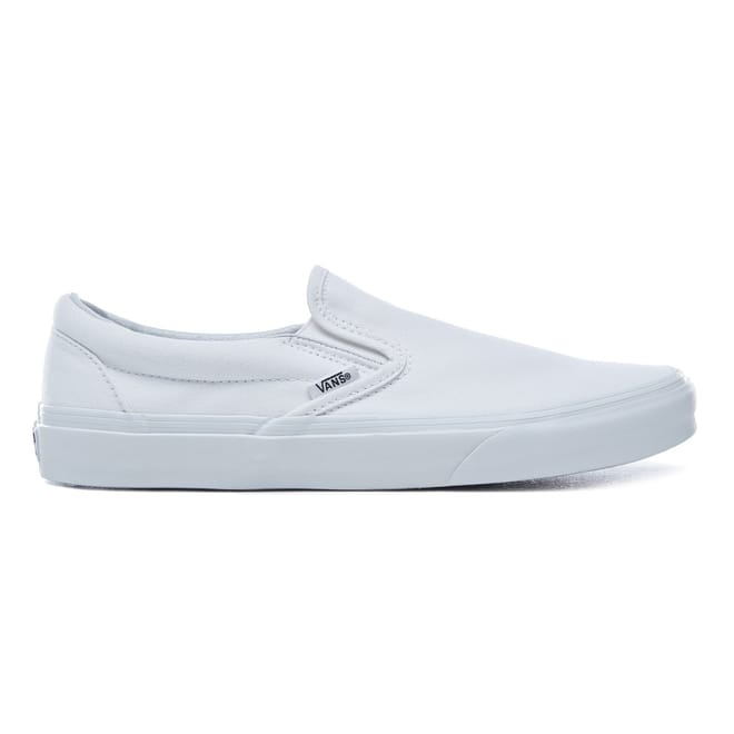 Canvas Low Top Slip On Sneakers