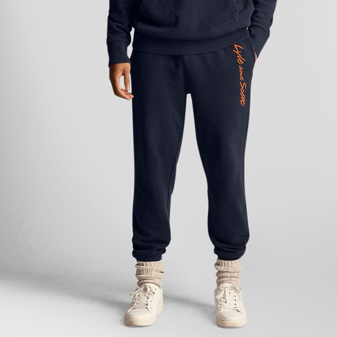 Script Embroidery Joggers