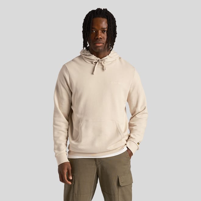 Loopback Embroidered Hoodie