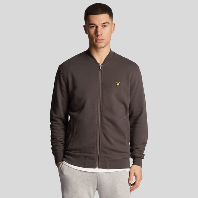 Loopback Jersey Bomber Jacket