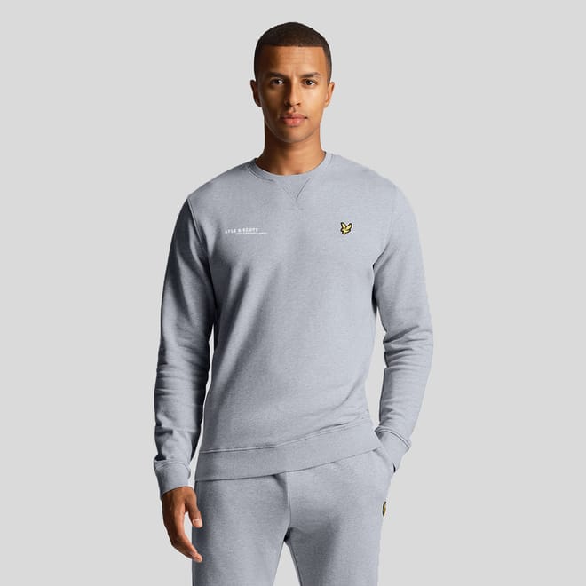 Co-Ordinate Print Crewneck Sweatshirt