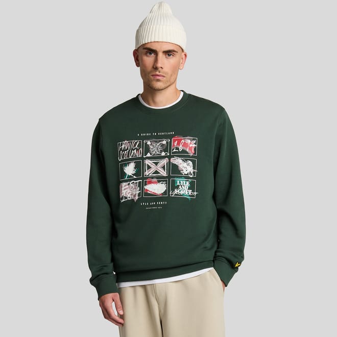 A Guide To Scotland Graphic Sweatshirt
