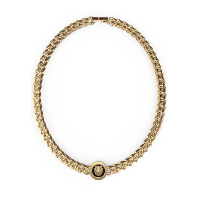 21chain  And  21mm Lion Coin Necklace