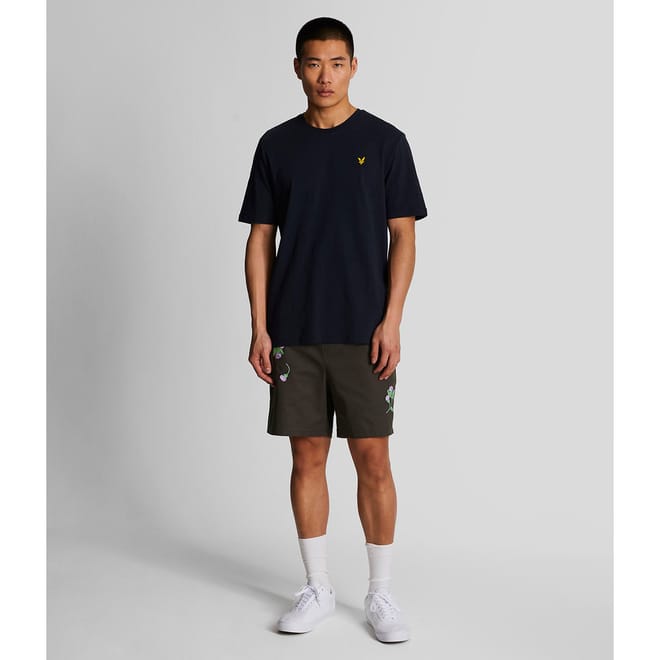 Thistle Club Embroidered Shorts