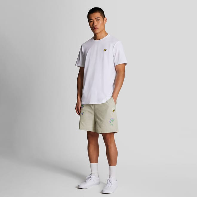 Thistle Club Embroidered Shorts