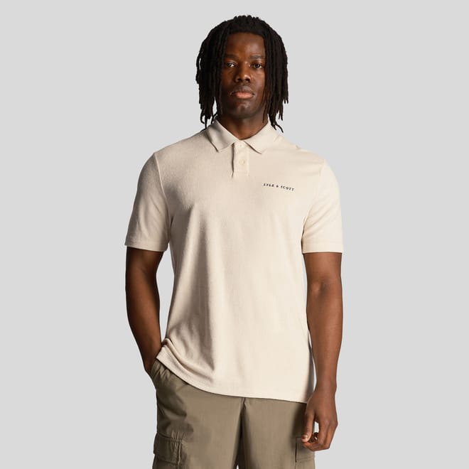 Towelling Polo Shirt
