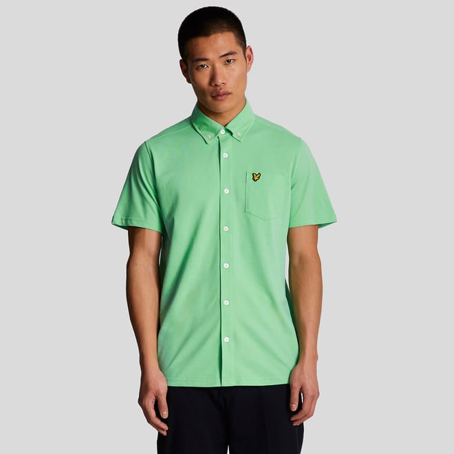 Short Sleeve Pique Shirt