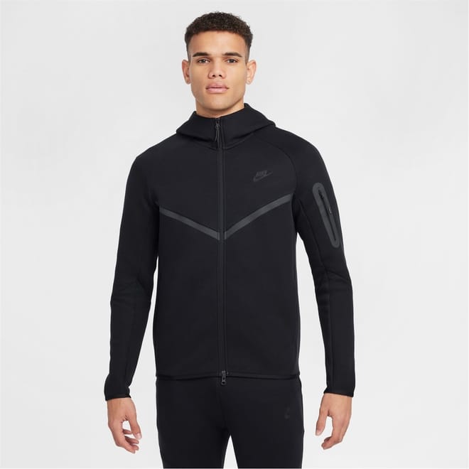Regular Fit Zipped Pocket Raglan Sleeve Full-Zip Sweatshirt