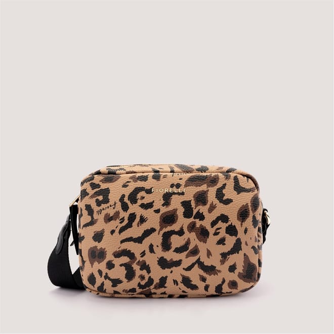 Effie Cam Leopard Patterned Sling Bag