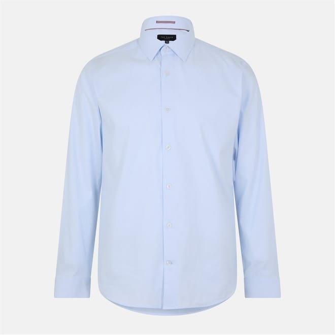 Blue Diamond Dot Slim Shirt