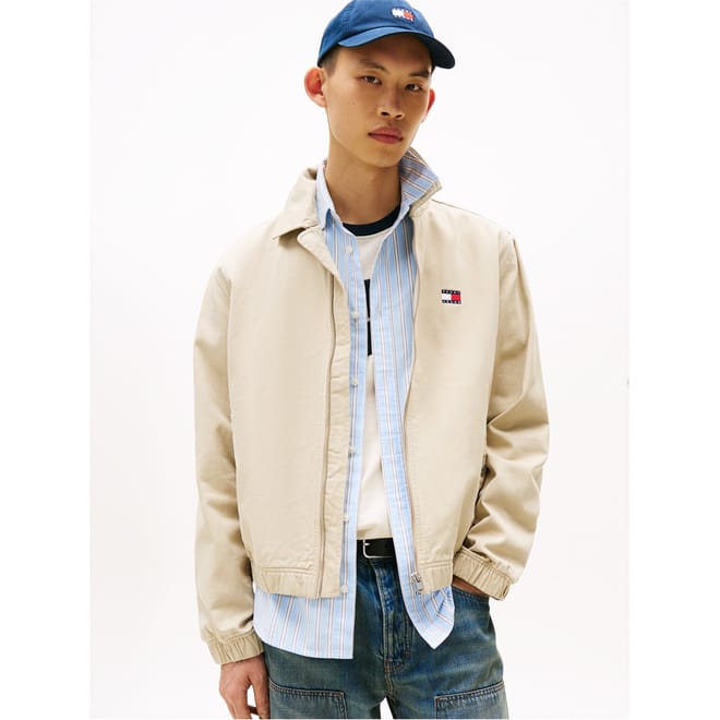 Solid Patterned Flag Field Jacket