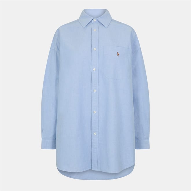 Relaxed Fit Long Sleeve Cuff Shirt