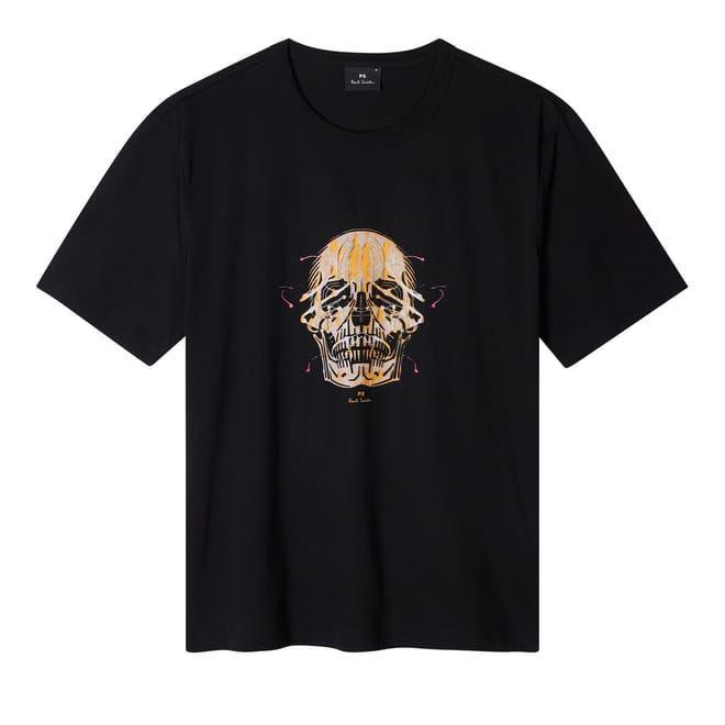 Regular Fit Skull Crew Neck T-Shirt