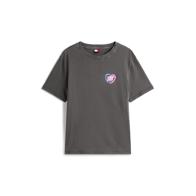 Neon Heart Regular Fit Short Sleeve T-Shirt