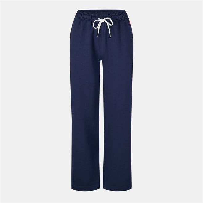 Polo Solid Patterned Wide Leg Joggers