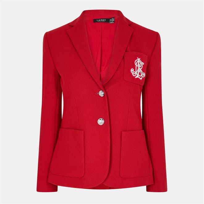 Anfisa Solid Patterned Blazer