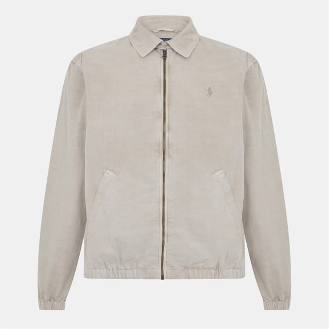 Bayport Solid Patterned Windbreaker Jacket