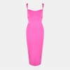 Good Sweetheart Neck Sleeveless Midi Dress