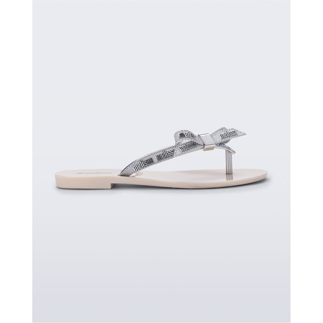 Harmonic Thong Toe Logo Print Flip Flops