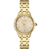 Set Yellow Gold Bracelet Analogue Dress Watch