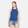 Dreamy Slim Fit High Neck Tank