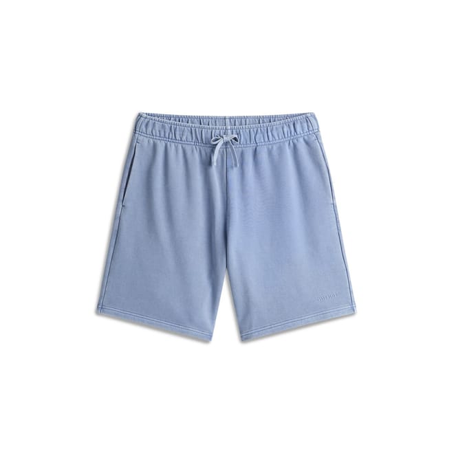 Solid Sweat Shorts with Clean Hem