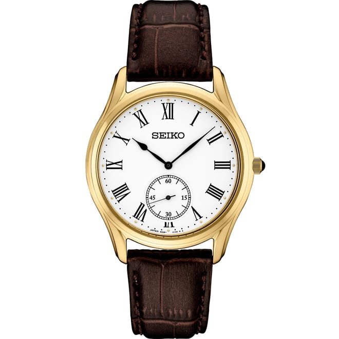 Analogue Leather Strap Watch