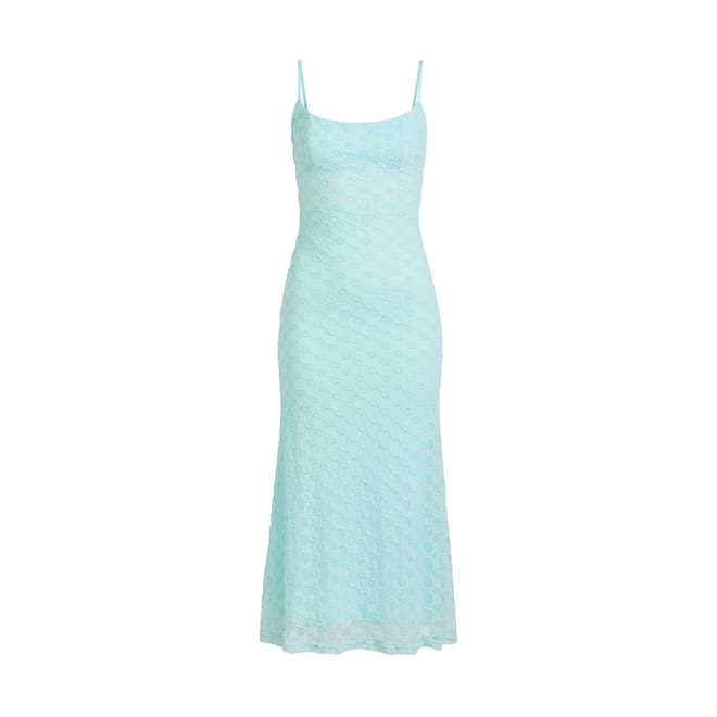 Mesh Midi Dress
