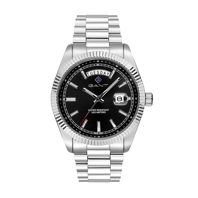 Fairfax Wide Steel Bracelet Analogue Watch