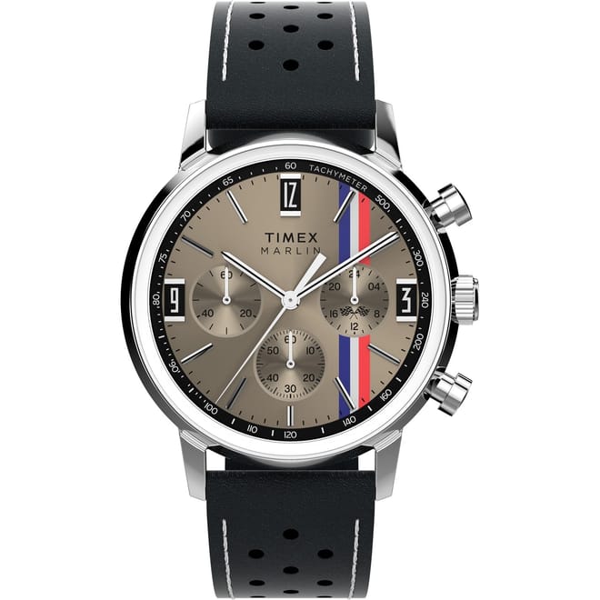 Quartz Analogue Leather Strap Watch