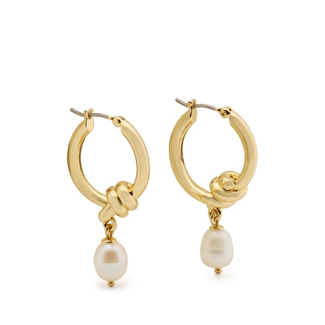 Pearl Ropes and Knots Earrings