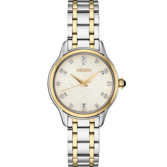 Set Analogue Steel Bracelet Dress Watch