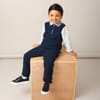 Knit Zip Polo Set Juniors
