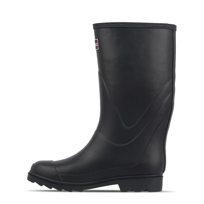 Tall Wellington Lug Sole Boots