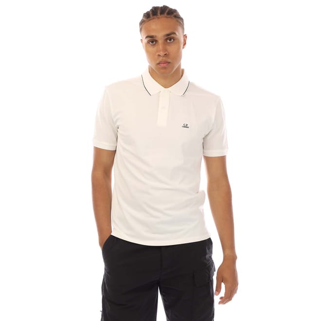 Stretch Piquet Logo Polo Shirt