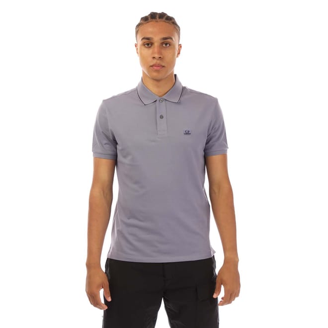 Stretch Piquet Logo Polo Shirt