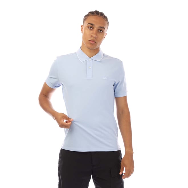 Stretch Piquet Logo Polo Shirt