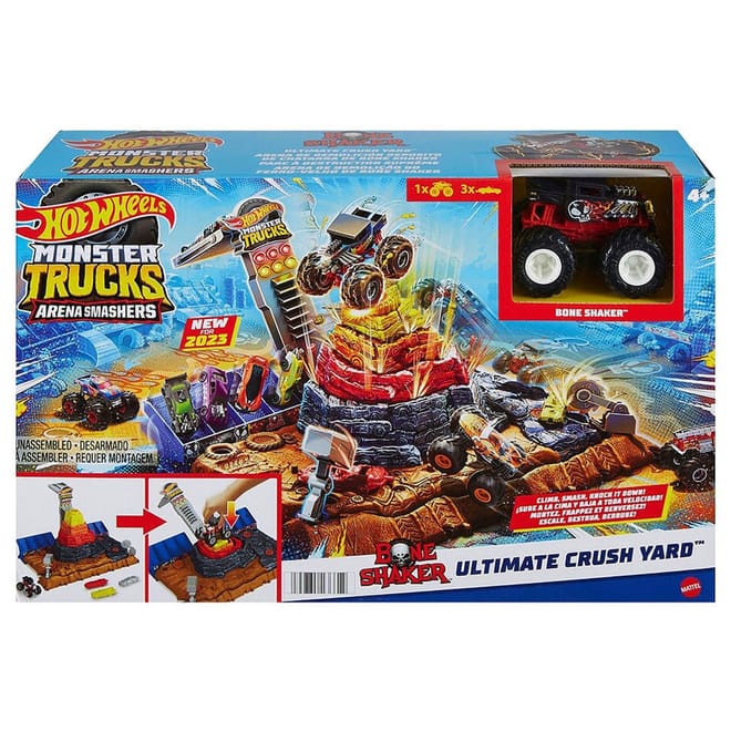 Monster Trucks Bone Shaker Playset