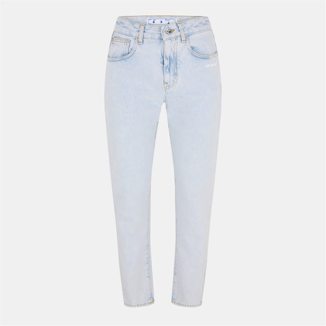 Five Pocket Straight Leg Jeans