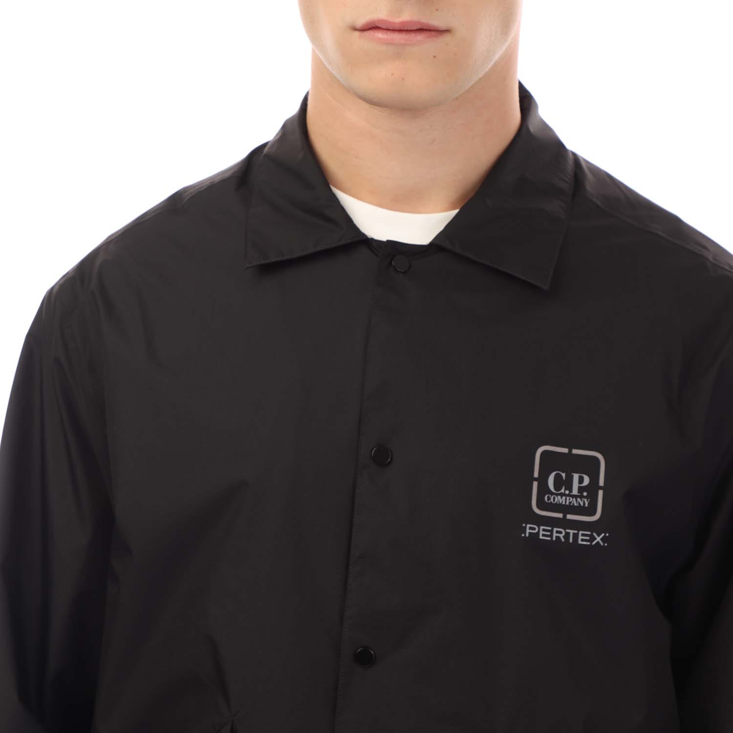 Tシャツ・カットソー C.P. Company 'The Metropolis Series' overshirt C.P. Company Metropolis Series Chrome-R Hooded Overshirt