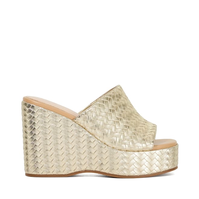 High Heel Open Toe Textured Shuv Sandals