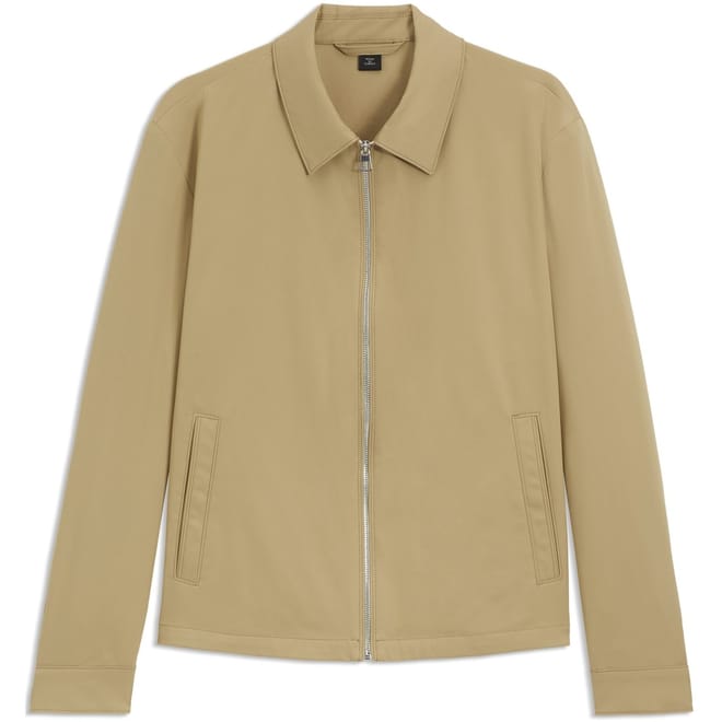 X Beckham Cotton Blend Zippered Jacket