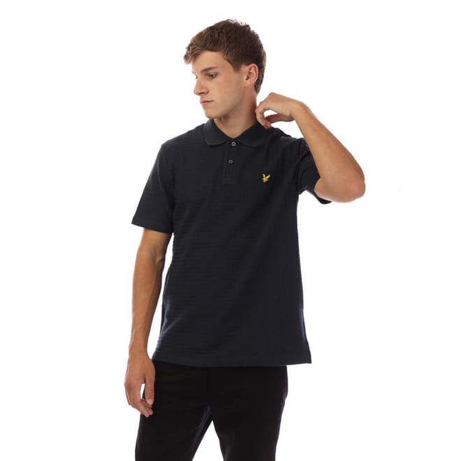 Micro Argyle Polo Shirt