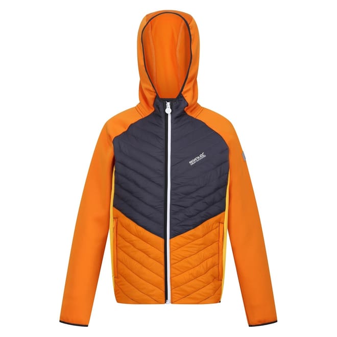 Kielder Hybrid Hooded Color Block Jacket